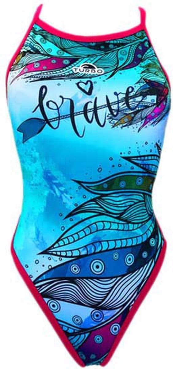 Turbo Brave Revolution Zwemkleding Blauw M Vrouw