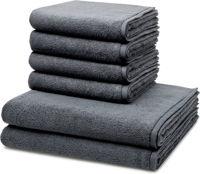 Ross Sonstiges 4 X handdoek 2 X douchehanddoek - in set 6 pack Sensual Skin