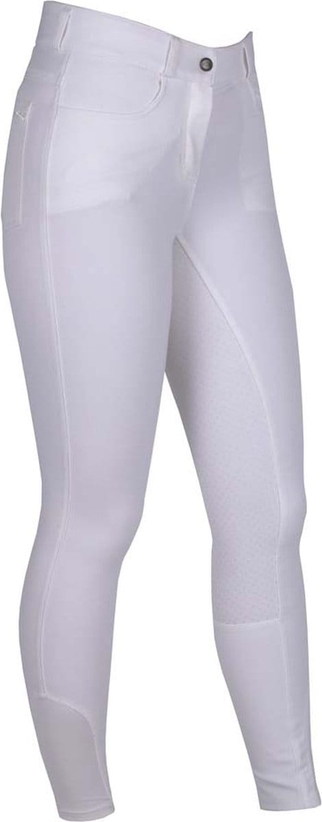 Mondoni Sada High Waist Full Grip Rijbroek - Maat: 44 - Wit - Polyester