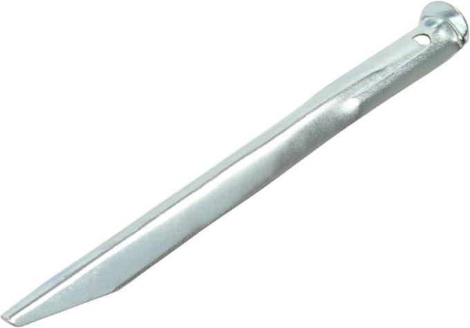 ProPlus Halfronde stalen tentharing - 22 cm - ideaal voor zachte bodems