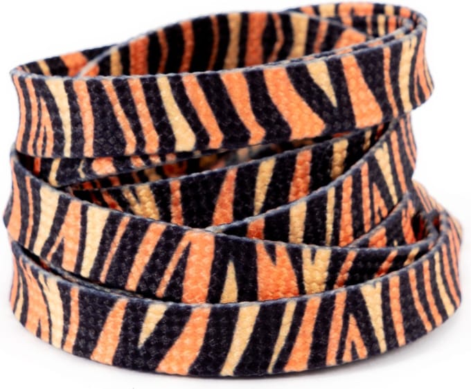 GBG Sneaker Veters 140CM - Tijger - Tijgerprint - Schoenveters - Laces