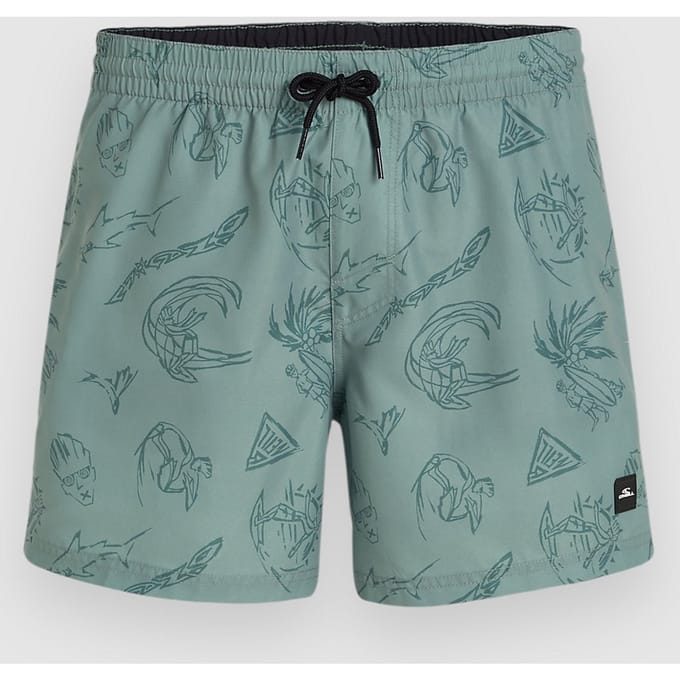 O'Neill Mix & Match Cali Print 15'' Boardshorts groen