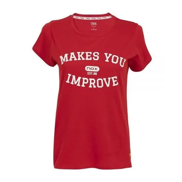 Dames-T-shirt Nox Casual Letras