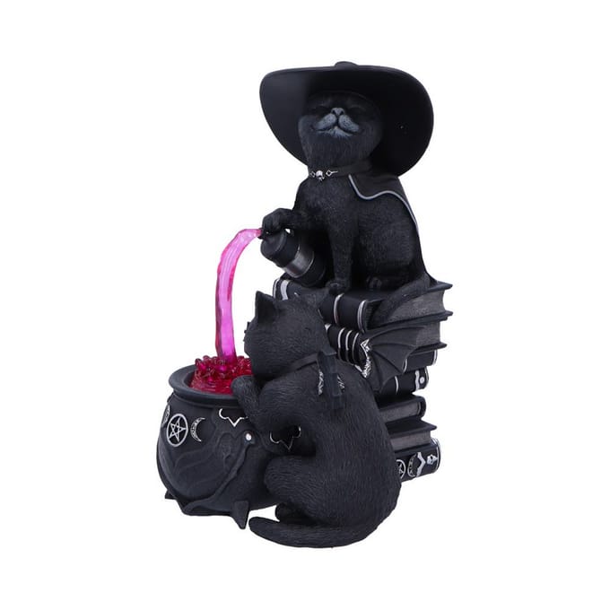 Nemesis Now - Gothic beeld - Cult Cuties Curious Cauldron - voor Geen - zwart