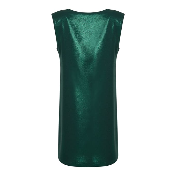 Tina V-halsjurk in groen