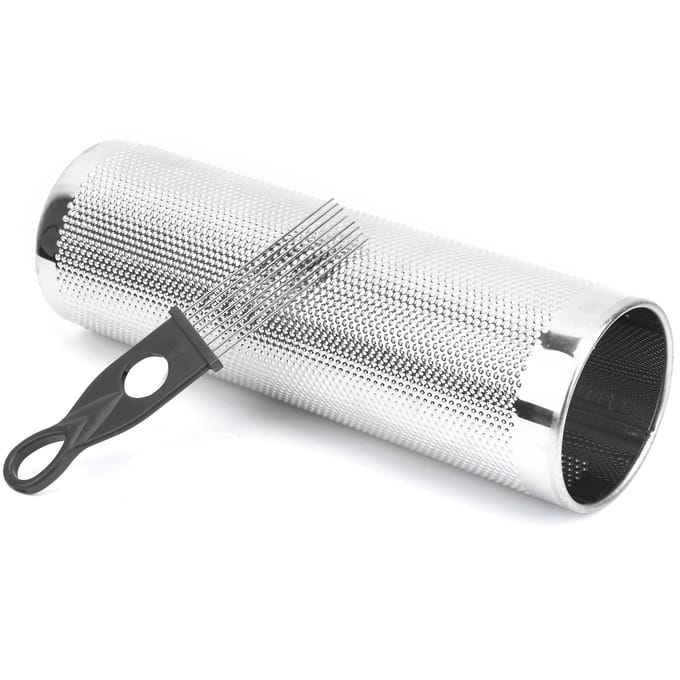 Guiro Shaker Aluminium Orff Slaginstrument Schraper Muziek Lesmateriaal 4x12in Type A white