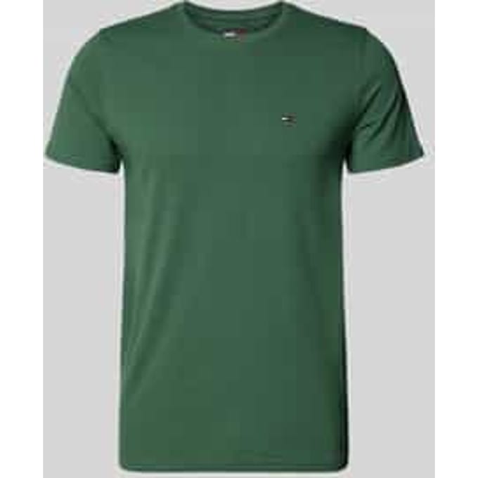 Regular fit T-shirt van puur katoen