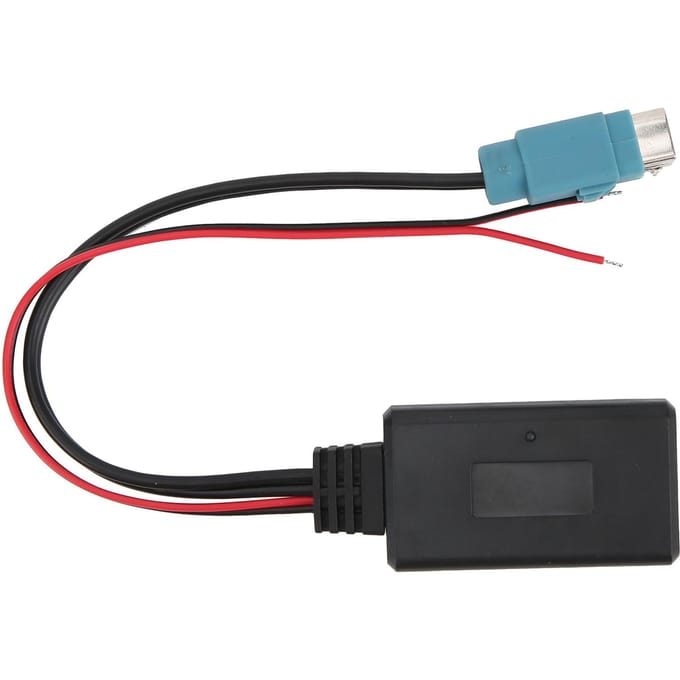 Câble AUXIN Bluetooth Adaptateur Audio Sans Fil pour Voiture Remplacement pour Alpine KCE237B black