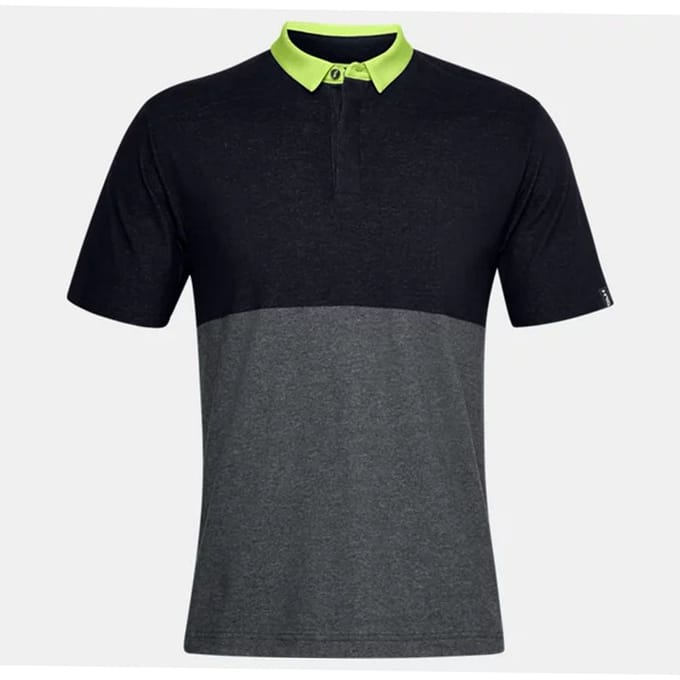 Under Armour Range Unlimited Heren Zwart Hazard Poloshirt