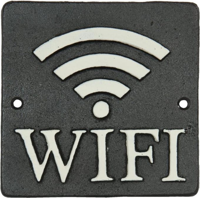 BMPdesign tekstbord - WIFI