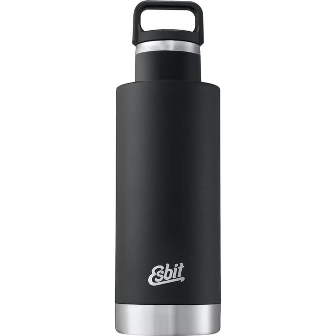 Esbit Sculptor Thermosfles - 750ml - Mat Zwart - Lusdop - Lekvrij