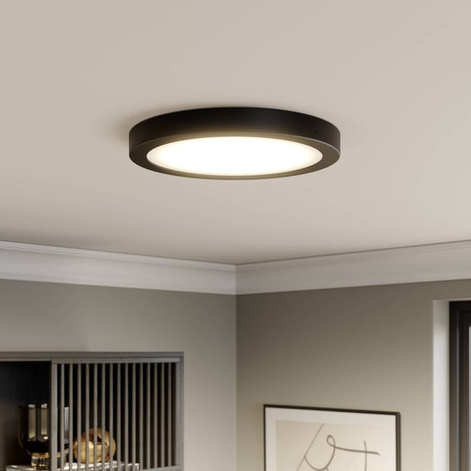 Paulmann Abia 70984 LED-paneel 22 W Warmwit Zwart (mat)