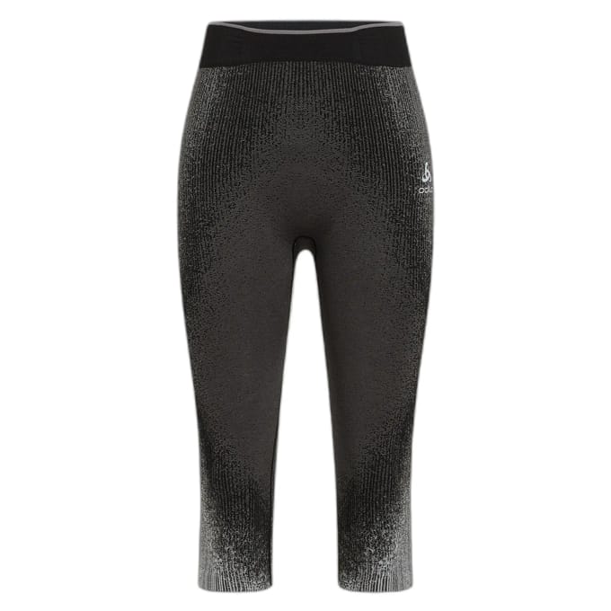 Odlo Performance Warm Blackcomb 3/4 Basislaag Broek Zwart L Vrouw