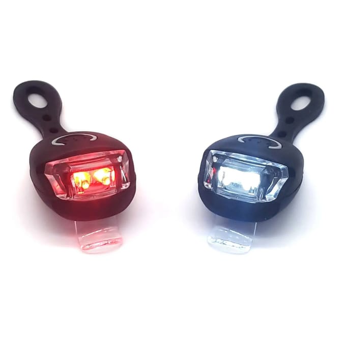Voor- en achterlichten TKX CR2032 2 LED