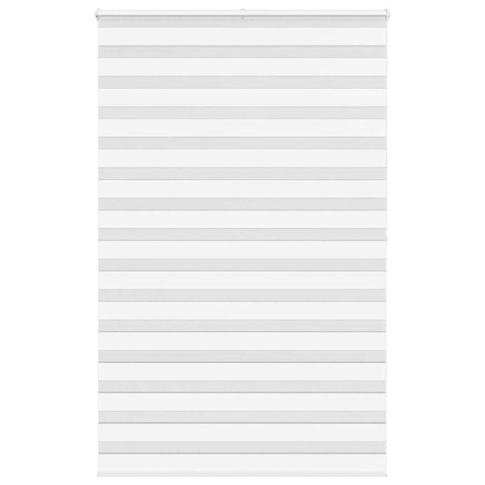 vidaXL - Zebra - rolgordijn - 155x200 - cm - stofbreedte - 150,9cm - polyester - wit