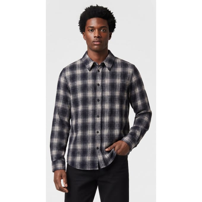 IRO Paris Leto Shirt Navy Multico Größe: 41 | Casual hemden Outlet | Herren | Blau