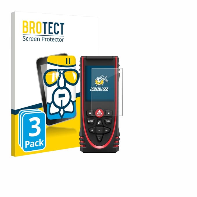 Screenprotector 3 Stuks voor Leica DISTO X3 Beschermglas transparant