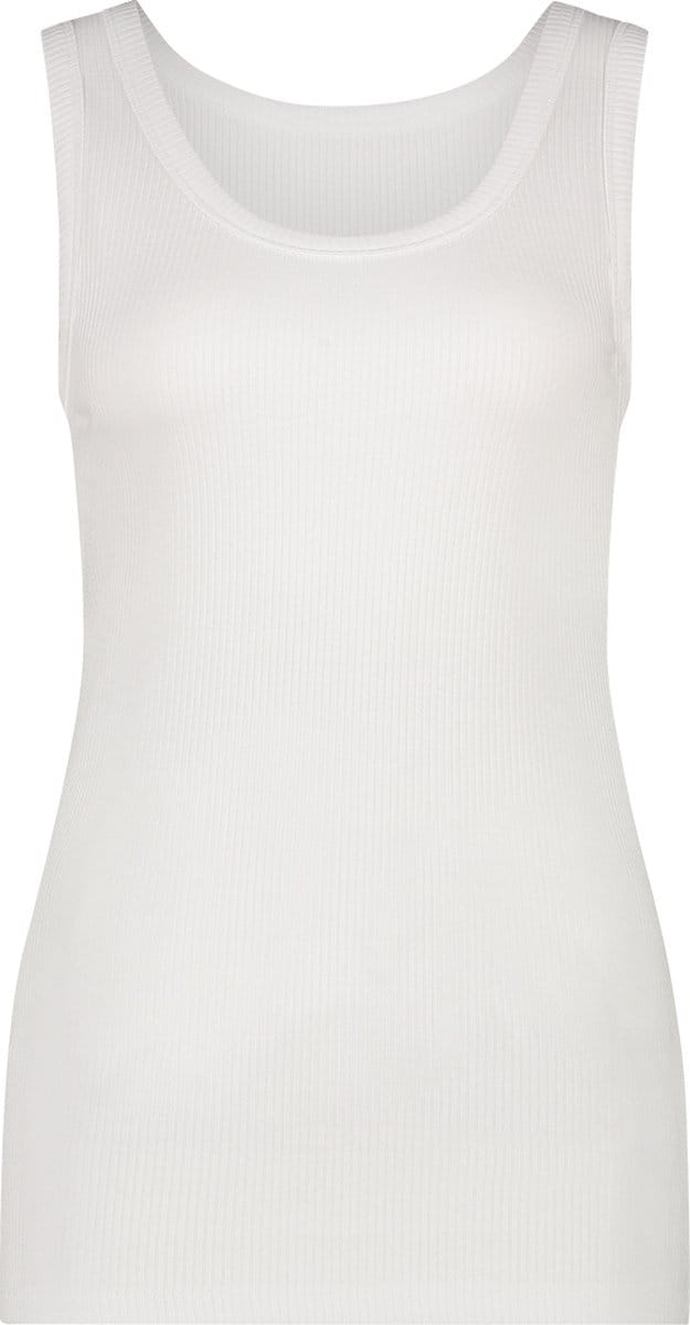 Ten Cate thermo singlet snow white rib voor Dames | Maat XL