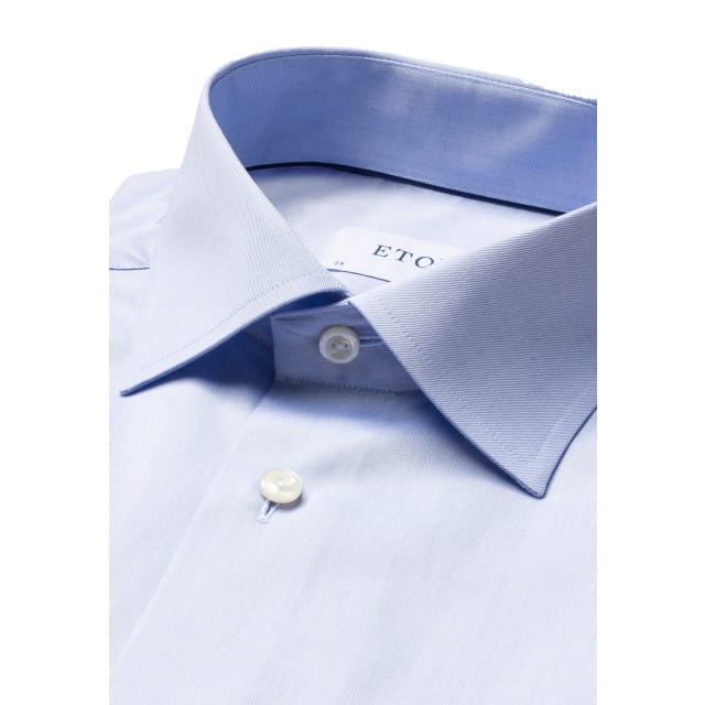 Eton  Lange Mouw Overhemden Blauw 3000 79511 21