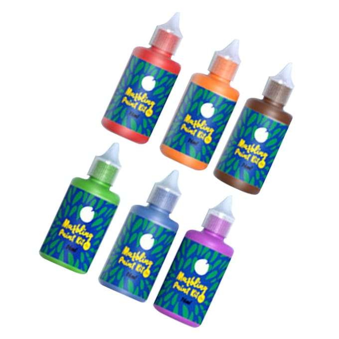 Water Marbling Verf Hand Oog Coördinatie Levendige Kleuren Veilige Hydro Dipping Kit voor Educatie blue