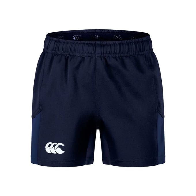 Canterbury junior rugby short navy 12 jaar - sportbroek voor kinderen.