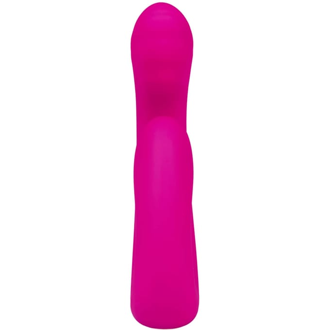 EIS, vibrator, oplaadbare siliconen Rabbit, 14 cm, waterdicht, huidvriendelijke siliconen