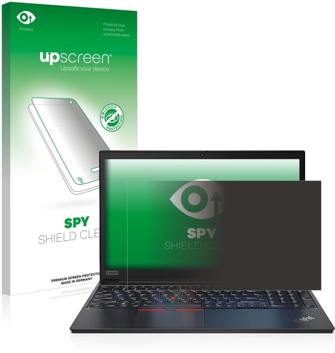 upscreen - privacy screenprotector voor Lenovo ThinkPad E14 Gen 3 - Folie Beschermfolie Blauwlichtfilter