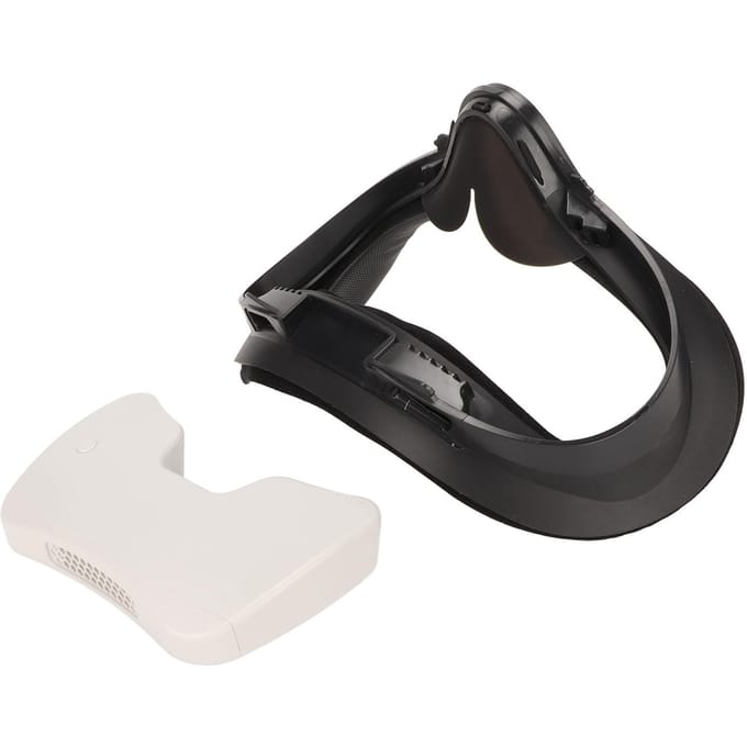 Interface faciale à circulation d'air active pour Oculus Quest 2, coussinet de protection faciale en silicone PU Apple pattern