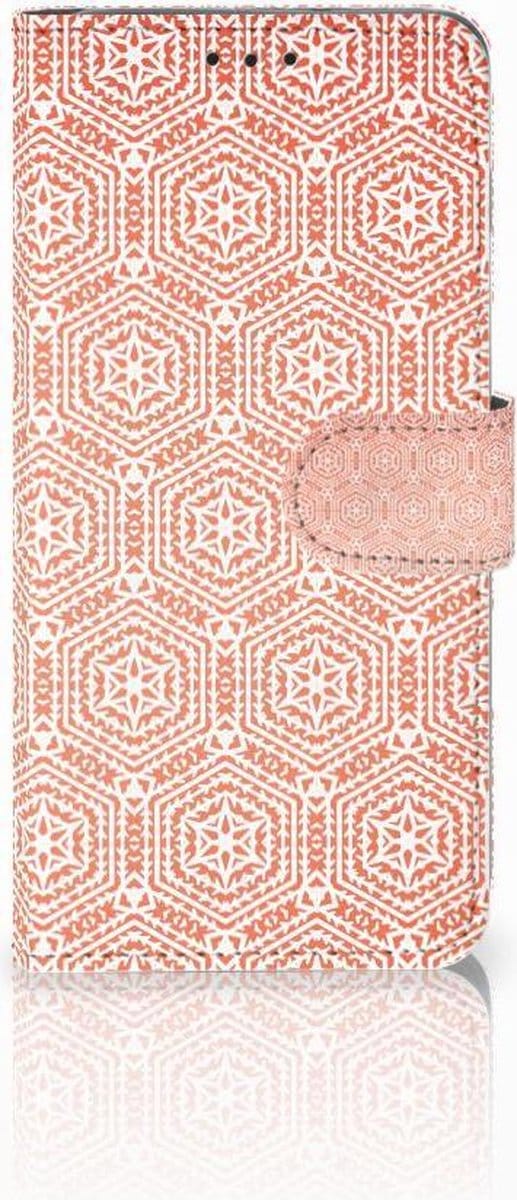 Samsung Galaxy S10 Plus Telefoon Hoesje Pattern Orange