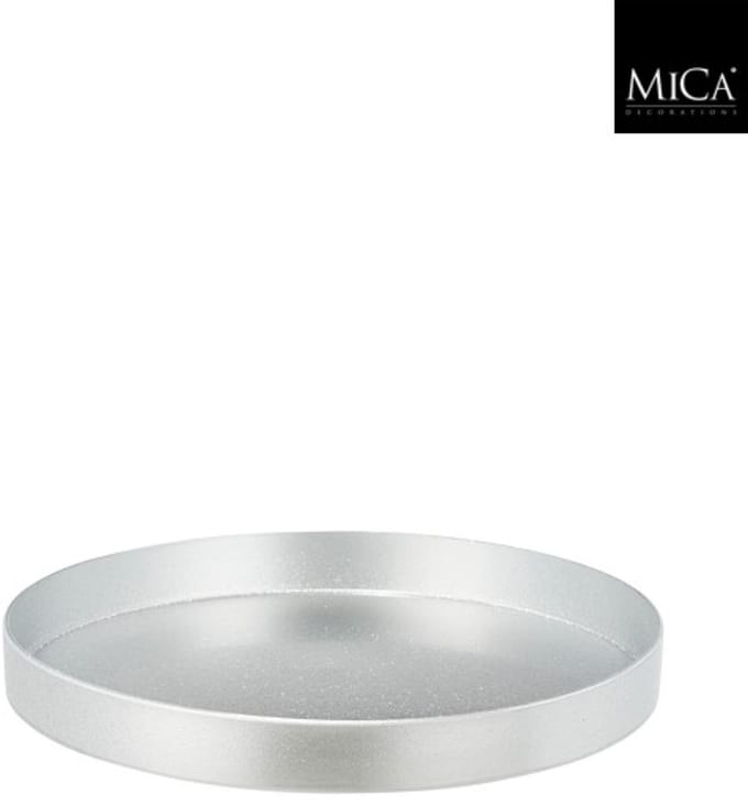 Edelman decoratie tray zilver recycled plastic duurzaam design.