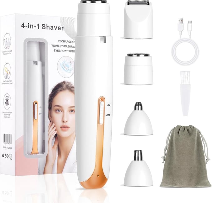 Bikinitrimmer - Ladyshave - Epileer Apparaat Dames - Ontharingsapparaten - Huid
