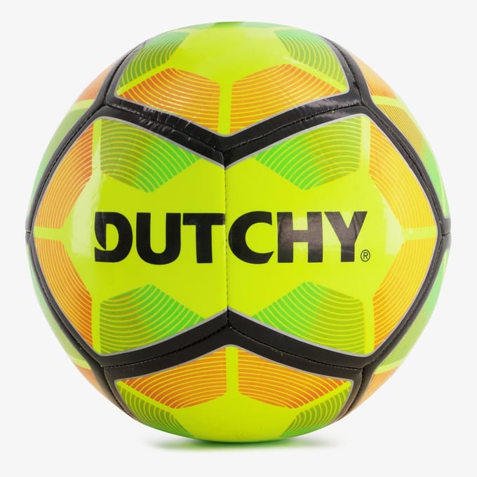 Dutchy voetbal geel zwart