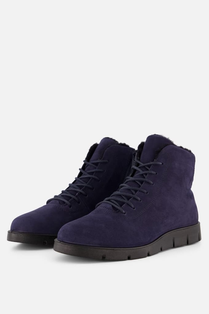 Ecco Ecco Bella Winter Veterboots blauw Nubuck