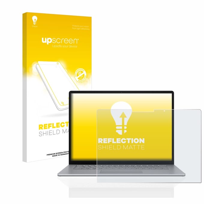 upscreen - Screenprotector voor Microsoft Surface Laptop 5 / 6 13.5" - Folie Beschermfolie anti glare matte