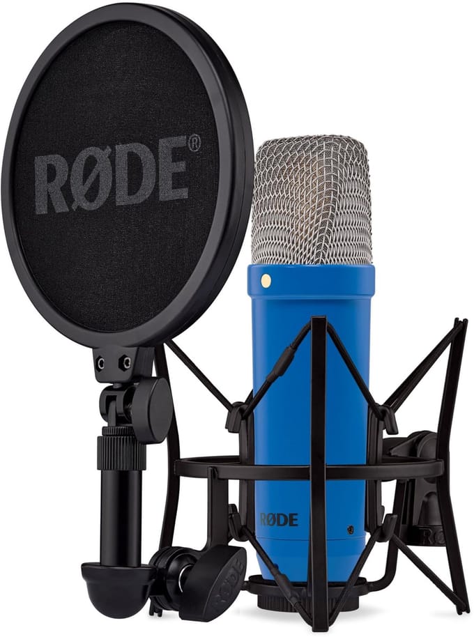 RØDE NT1 Signature - Cobalt Blauw - Studiomicrofoon