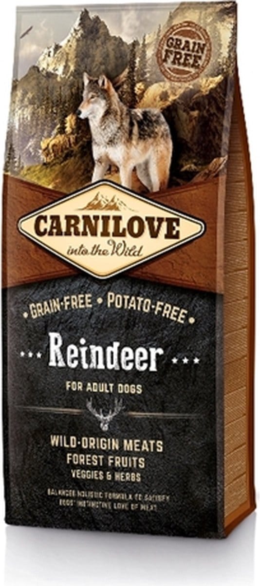 CARNILOVE REINDEER ADULT 12KG