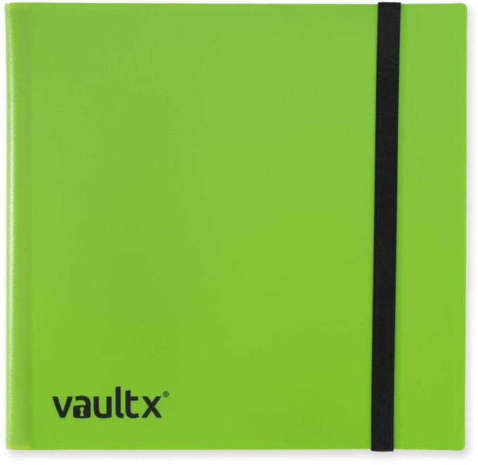 Vault X 12-Pocket Strap Binder - Verzamelmap - 480 Kaarten/Groen