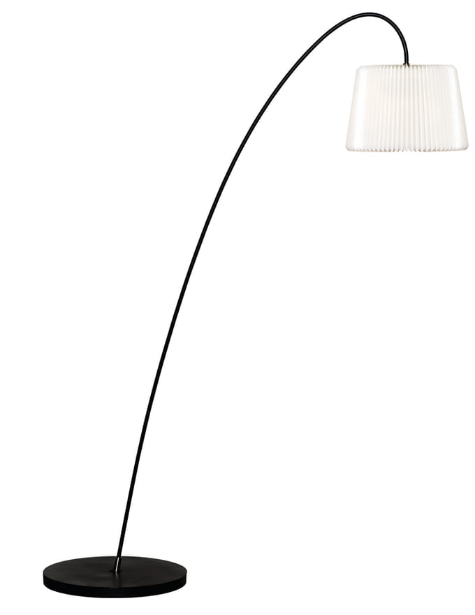 Le Klint - Snowdrop vloerlamp zwart - wit