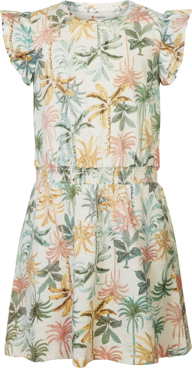 Noppies Jurk Preston - Pristine - Maat 122