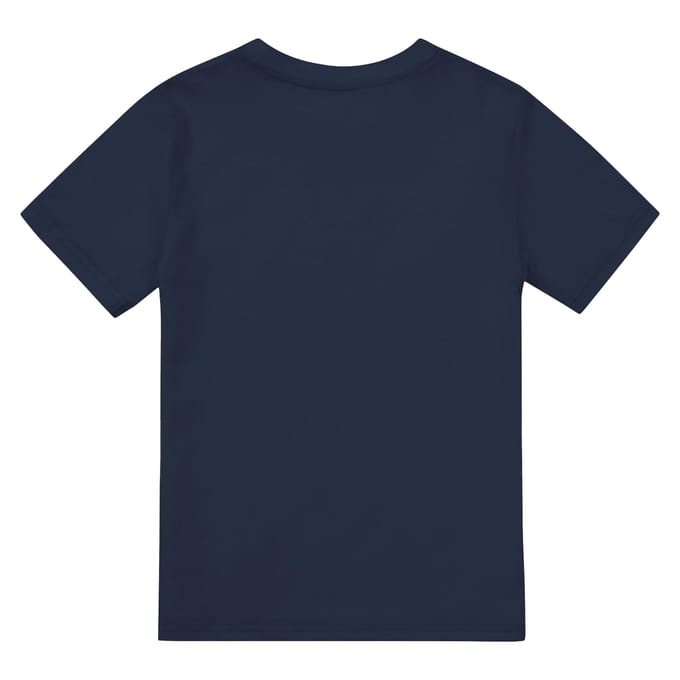 Disney Jongens Mickey Mouse Tekst T-shirt (Marine)