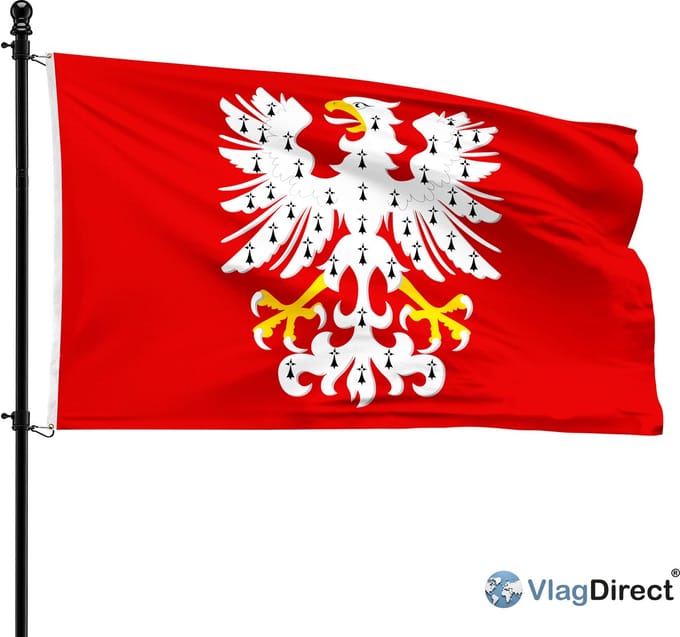 Gemeente Somme-Leuze vlag - 90 x 150 cm.