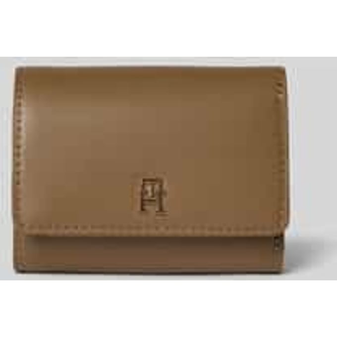 Portemonnee in leerlook, model 'TH ICON TRIFOLD'