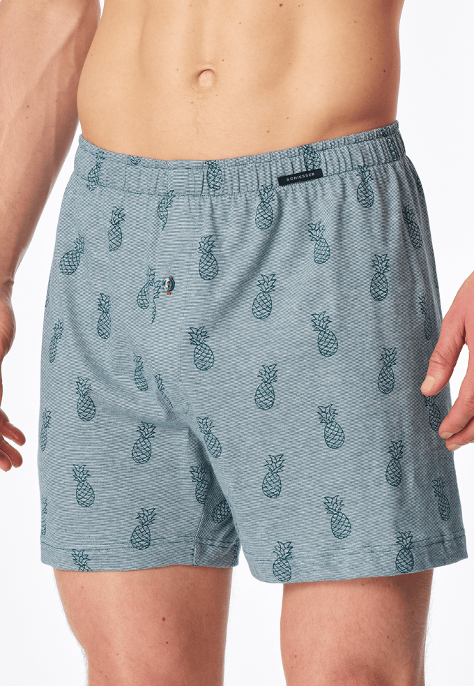 Boxershorts, set van 2, jersey, effen en met patroon - Boxershorts in multipacks 10