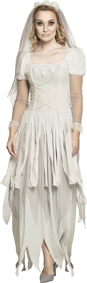 Boland - Kostuum Ghost bride (36/38) - Volwassenen - Spook - Halloween verkleedkleding - Horror