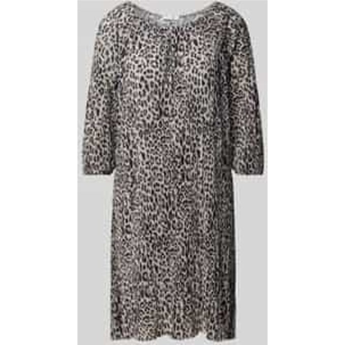 Mini-jurk met dierenprint