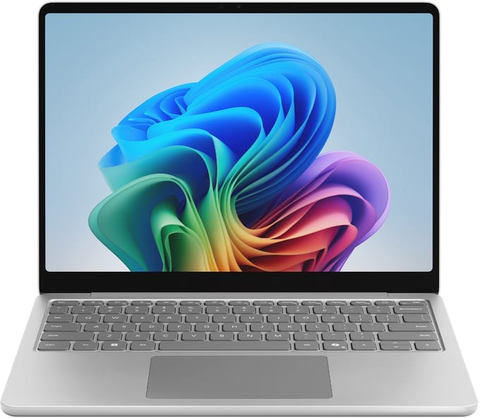 Microsoft Surface Laptop 13" Copilot+ PC Qualcomm Snapdragon 33 cm (13") Touchscreen 16 GB LPDDR5x-SDRAM 512 GB SSD Wi-Fi 7 (802.11be) Windows 11 Pro Platina
