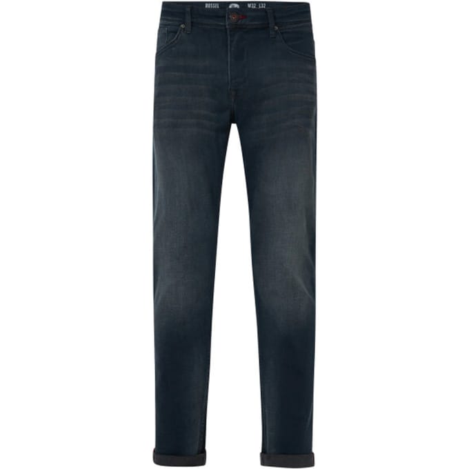 Petrol Industries - Heren Russel Regular SuperDye Jeans - Blauw - Maat W32L36