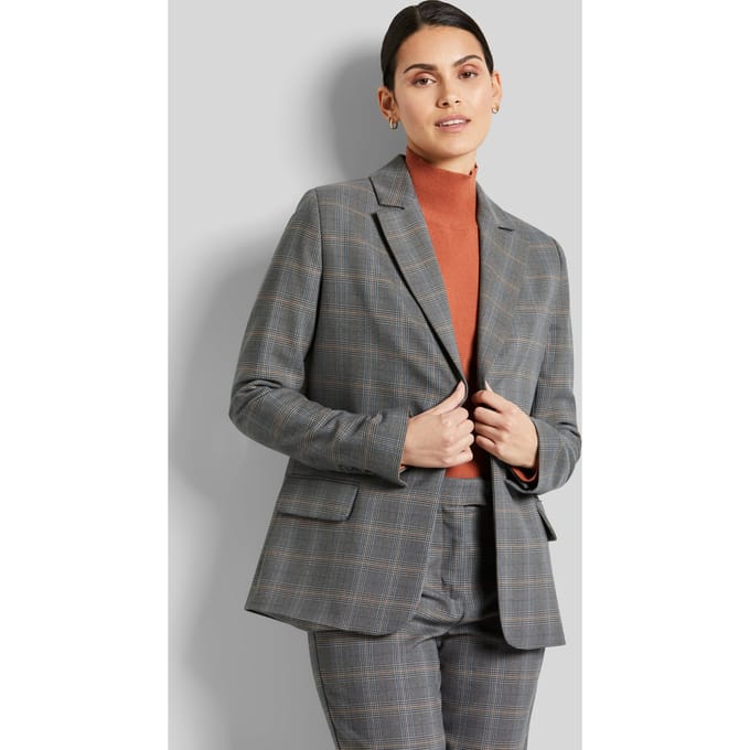 Bugatti Damen Blazer met reverskraag