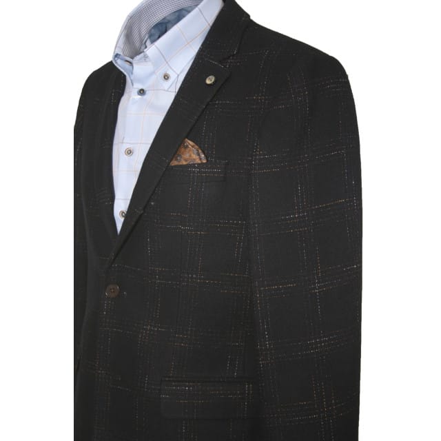 Carter & Davis - Casual colbert - Heren - 50 - Blauw - Katoen - 2628-3427