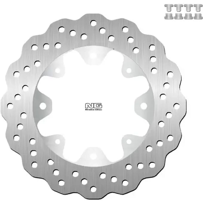 Vaste remschijf voor motorfiets NG Brake Disc DIS1719X
